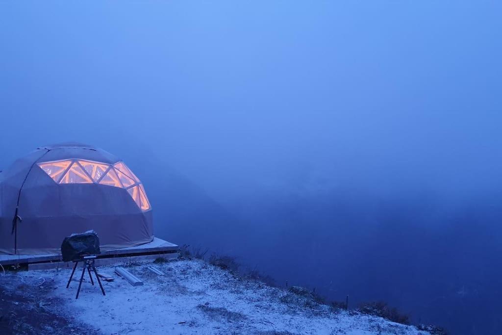 Les 3 Flocons Roure Hotel Luaran gambar