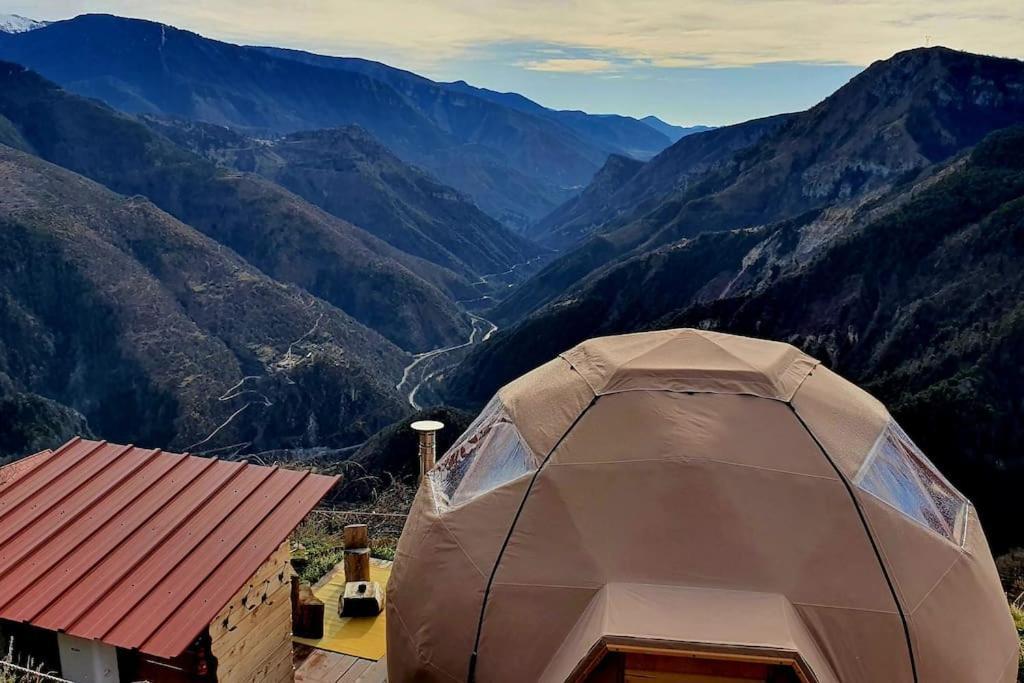 Les 3 Flocons Roure Hotel Luaran gambar